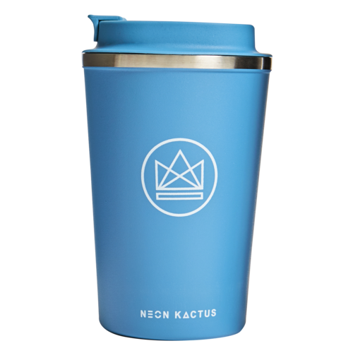 Neon Kactus Thermos Koffiebeker 355ml - Blue Neon Kactus Thermos Koffiebeker 355ml - Blue