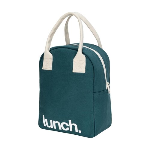 Fluf Eco Zipper Lunch Bag - Cypress Fluf Eco Zipper Lunch Bag - Cypress