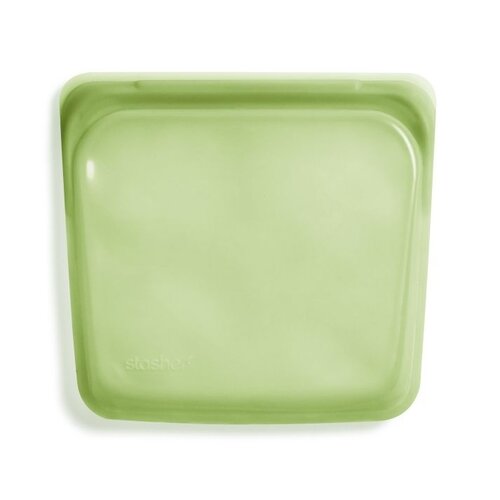 Stasher Herbruikbare Siliconen Zak Medium - Green Stasher Herbruikbare Siliconen Zak Medium - Green