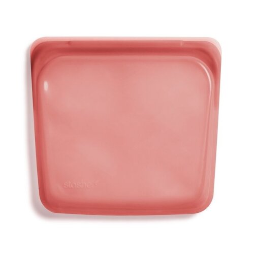 Stasher Herbruikbare Siliconen Zak Medium - Red Stasher Herbruikbare Siliconen Zak Medium - Red