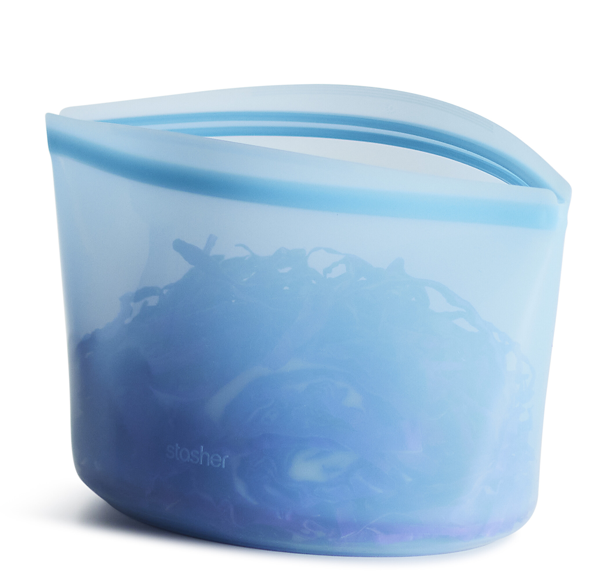 Stasher Silicone 8 Cup Bowl 1,9l - Blue - Shalimo