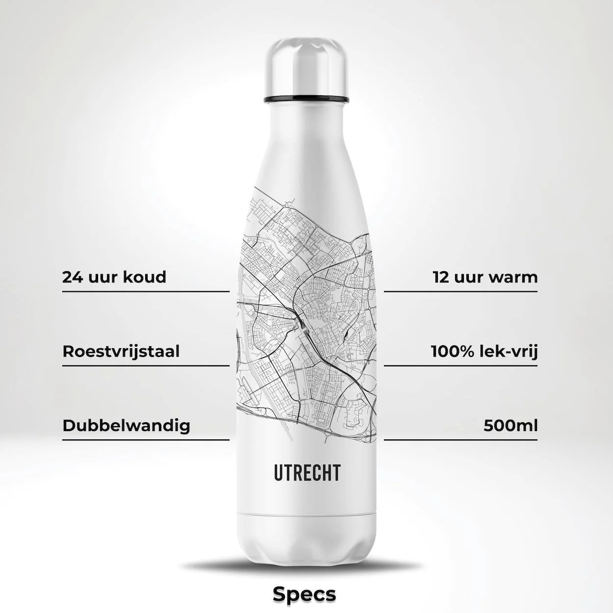 500ml Isoflasche doppelwandige vakuumisolierte aus Edelstahl