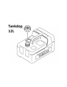 Yamaha Yamaha tankdop 12l tank (zonder indicator)