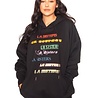 LA Sisters Colorfull Hoodie Dress LA Sisters Colorfull Hoodie Dress