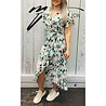My Fashion Fashion Jurk met Frill Bolwood My Fashion Fashion Jurk met Frill Bolwood