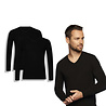 Bamboo Basics Longsleeve 2 pack v Neck Vick Bamboo Basics Longsleeve 2 pack v Neck Vick