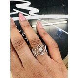 MiJu MiJu Ring Flower Zilver MiJu MiJu Ring Flower Zilver