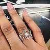 MiJu Ring Flower Zilver MiJu Ring Flower Zilver