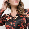 1001 Printed Silky Dress 9001 1001 Printed Silky Dress 9001