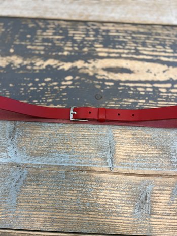 Bline Lederen riem 2 cm Bline Lederen riem 2 cm