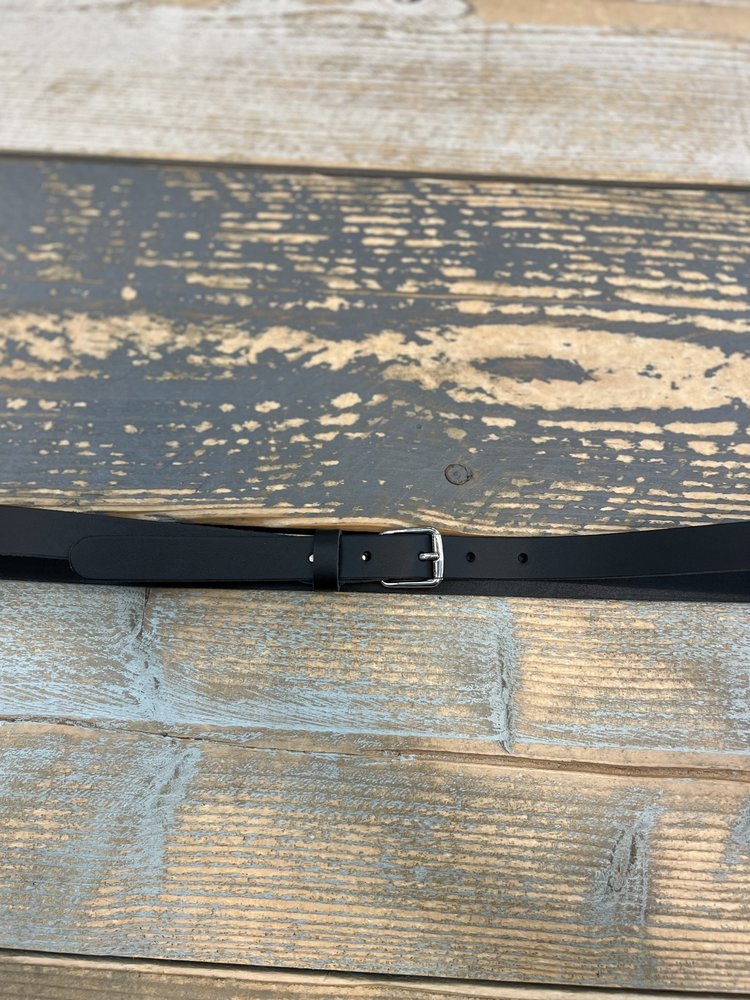 Bline Lederen riem 2 cm Bline Lederen riem 2 cm