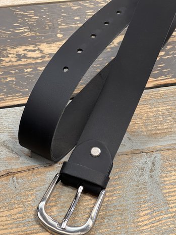 Bline Echt lederen riem 4 cm