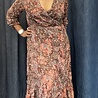 Flamant Rose Jurk Overslag 2871 Flamant Rose Jurk Overslag 2871