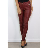 Crazy Lover Crazy Lover Coated Pants 114-15 Medium Waist Crazy Lover Crazy Lover Coated Pants 114-15 Medium Waist