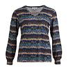 Enjoy T-Shirt v-hals lange mouw 183927 Enjoy T-Shirt v-hals lange mouw 183927