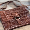 Echt lederen Crossbag met rits PAYA Echt lederen Crossbag met rits PAYA