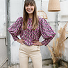 Rebelz Blouse met ballon mouwen 13127 Tirza Rebelz Blouse met ballon mouwen 13127 Tirza