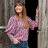 Rebelz Blouse met ballon mouwen 13127 Tirza Rebelz Blouse met ballon mouwen 13127 Tirza