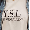 You Said Laurent Sweater You Said Laurent You Said Laurent Sweater You Said Laurent