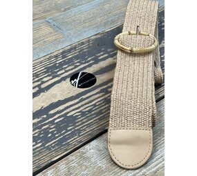 Moda Moda Ibiza riem bamboo gesp 230068