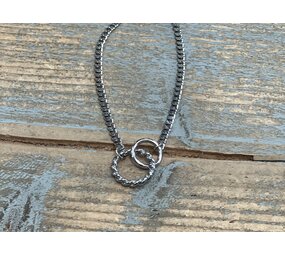 Dottilove Dottilove Ketting met 2 ringen 11074390 Dottilove Dottilove Ketting met 2 ringen 11074390