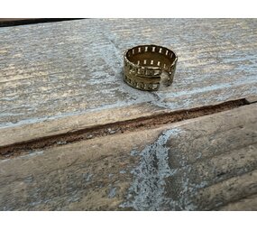 Dottilove Dottilove Ring knijp 3 baans 14044490 Dottilove Dottilove Ring knijp 3 baans 14044490