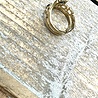 Dottilove Ring knijp 3 baans met blauwe steentjes 14089832 Dottilove Ring knijp 3 baans met blauwe steentjes 14089832