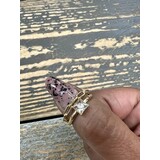 Dottilove Dottilove Ring knijp 3 baans met  steentjes 14089832 Dottilove Dottilove Ring knijp 3 baans met  steentjes 14089832