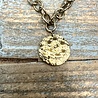 Dottilove Ketting met hamerslag plaatje 11061190 Dottilove Ketting met hamerslag plaatje 11061190
