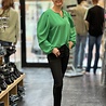 Blouse korte v hals Blouse korte v hals