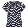 Enjoy Blouson km 2 kleuren print 183764 Enjoy Blouson km 2 kleuren print 183764