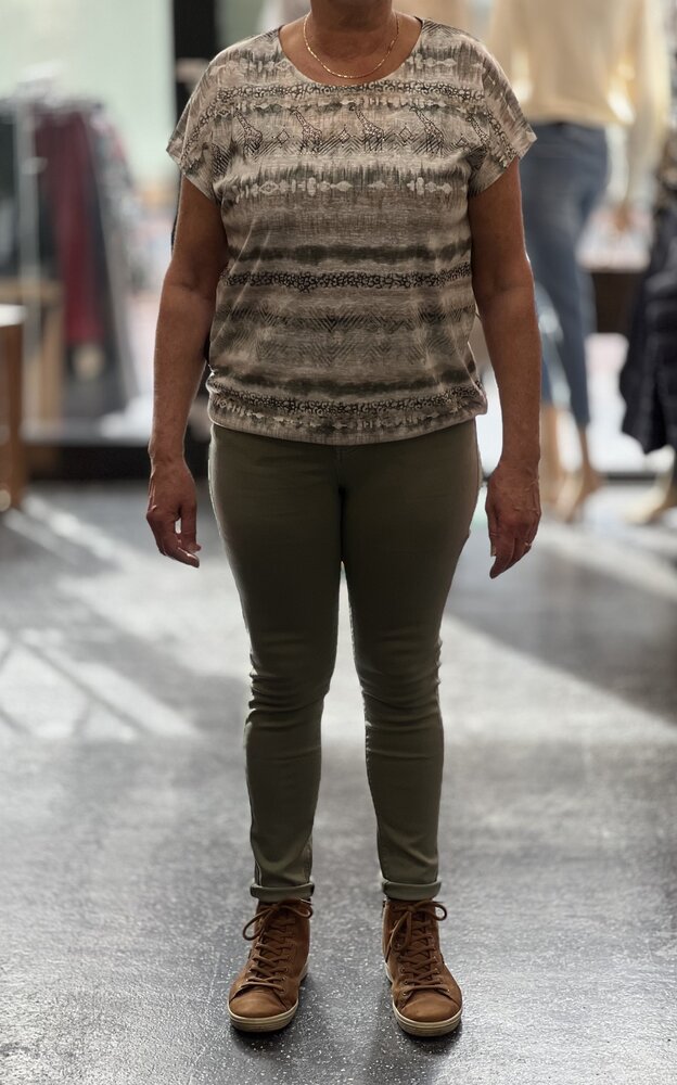 Broek Skinny fit met stretch 818