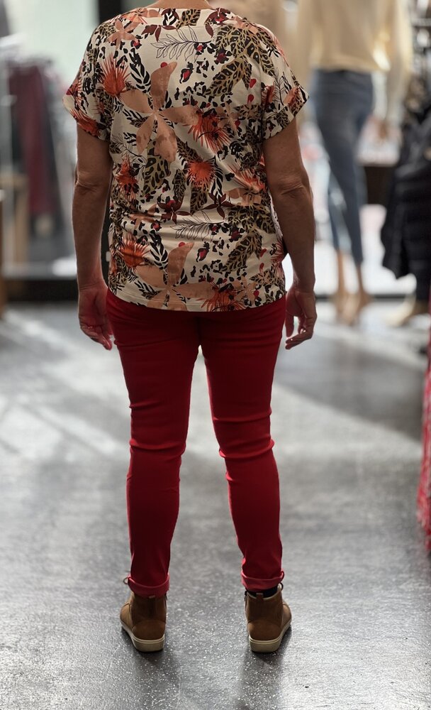 Broek Skinny fit met stretch 818