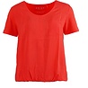 Enjoy Blouson v-hals cold-dye 183555 Enjoy Blouson v-hals cold-dye 183555