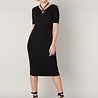Jurk met halter strik Letje 3690 Jurk met halter strik Letje 3690