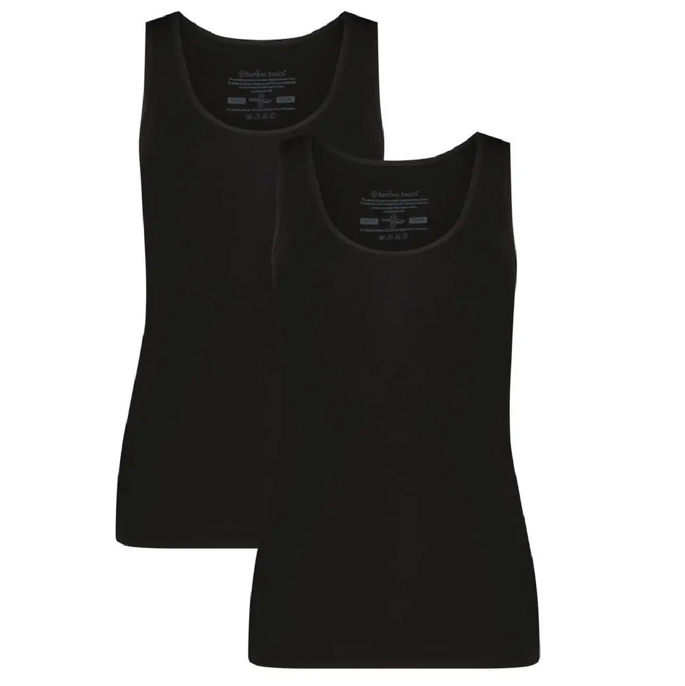 Bamboo Basics BB Knitted singlet 2-pack