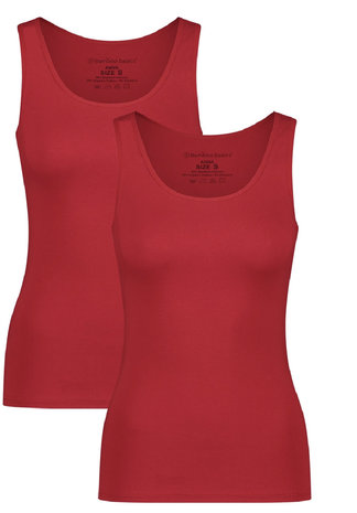 Bamboo Basics BB Knitted singlet 2-pack