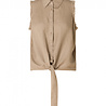 Blouse zm met knoop 3880 Blouse zm met knoop 3880