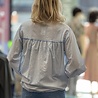 Blouse 3/4 mouw cold dye wash Shurly Blouse 3/4 mouw cold dye wash Shurly