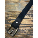 Bline Echt lederen riem met vlam effect 41480