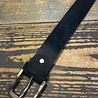 Bline Echt lederen riem met vlam effect 41480 Bline Echt lederen riem met vlam effect 41480