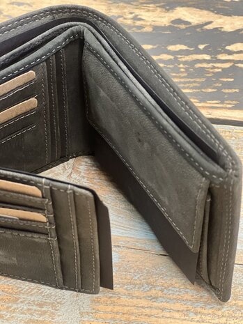 Echt leder portemonnee MW103