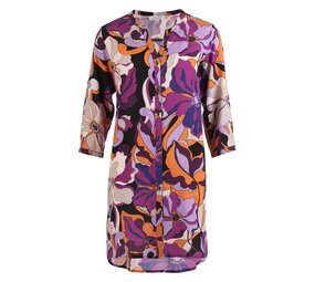 Enjoy Blouse lang allover bloemprint 882300 Enjoy Blouse lang allover bloemprint 882300
