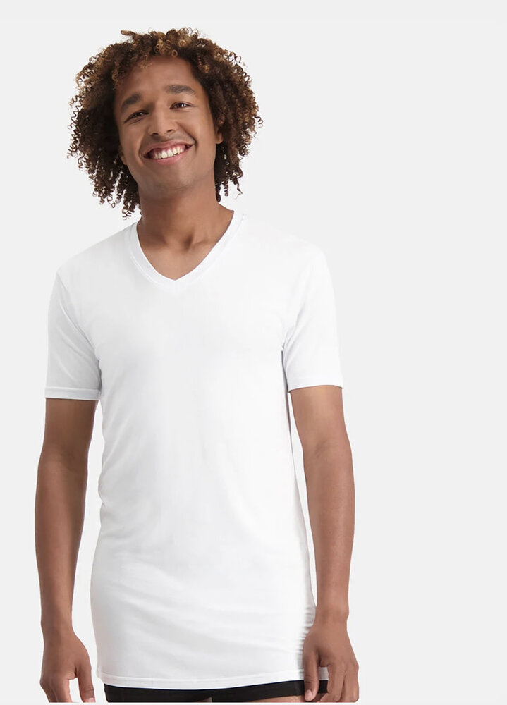 Bamboo Basics T-Shirt v-neck 2 pack Velo-LF Bamboo Basics T-Shirt v-neck 2 pack Velo-LF