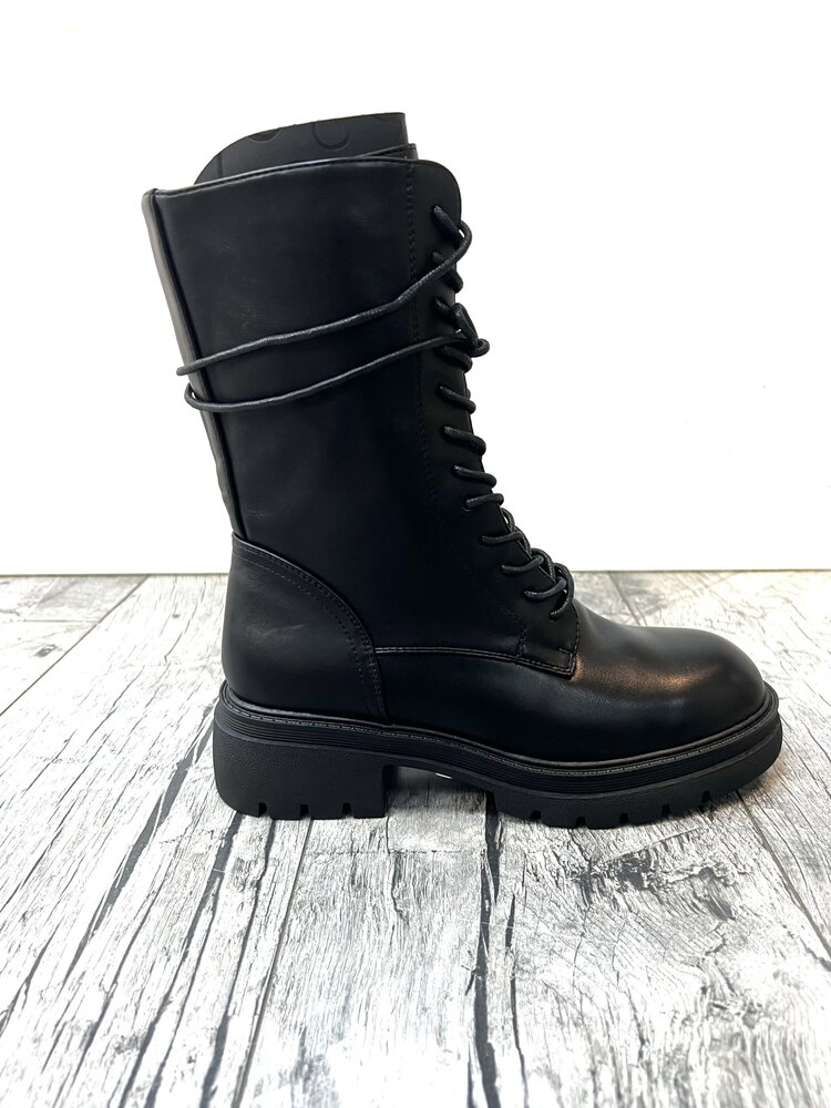 Moda Half hoge veter boots 1612
