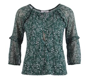 Enjoy Enjoy Blouse lm volant details 332312 Enjoy Enjoy Blouse lm volant details 332312