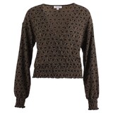 Enjoy Enjoy Blouson overslag grafische print 614105 Enjoy Enjoy Blouson overslag grafische print 614105