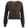 Enjoy Blouson overslag grafische print 614105 Enjoy Blouson overslag grafische print 614105
