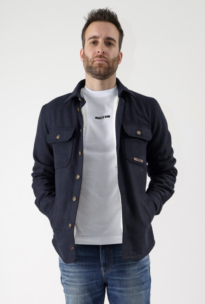 M.O.D. Denim Gevoerde shirt jasje WI23-MS787