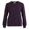 Enjoy Sweater ballon mw jaquard 167113 Enjoy Sweater ballon mw jaquard 167113